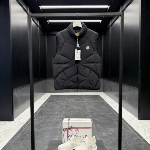 src_0-105 Replica Moncler Vendavel Vest Black Quilted Style Reps - RepLuxe