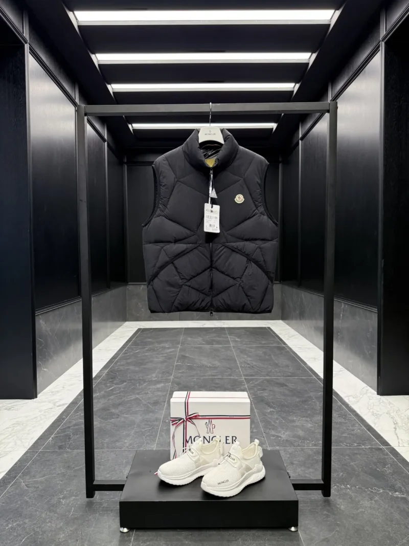 Replica Moncler Vendavel Vest Black Quilted Style Reps - RepLuxe