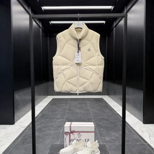 src_0-106 Replica Moncler Vendavel Quilted Vest Beige Men Reps - RepLuxe