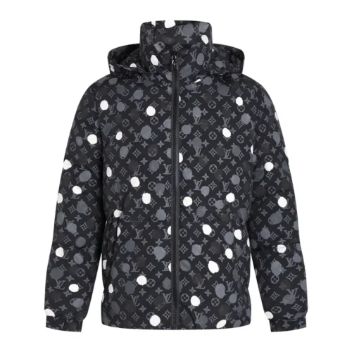 src_0-11 Replica Louis Vuitton Yayoi Kusama Polka Dot Jacket Black Reps - RepLuxe