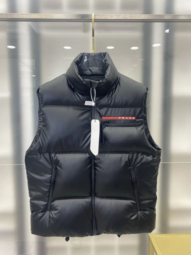 Replica Prada Re-Nylon Down Vest Black Regular Reps - RepLuxe