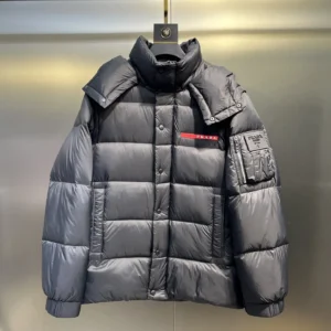 Replica Prada Down Jacket Black Winter Collection Reps - RepLuxe