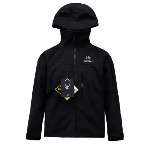 src_0-128 Replica Arc'teryx Alpha SV Jacket Black Silver Reps - RepLuxe