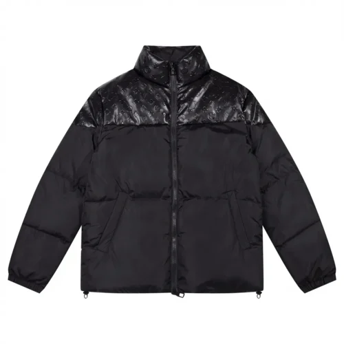 src_0-13 Replica Louis Vuitton Down Jacket Black Monogram Style Reps - RepLuxe