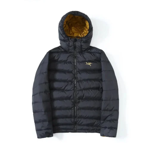 src_0-136 Replica Arc'teryx Thorium AR Down Jacket Black Gold Reps - RepLuxe