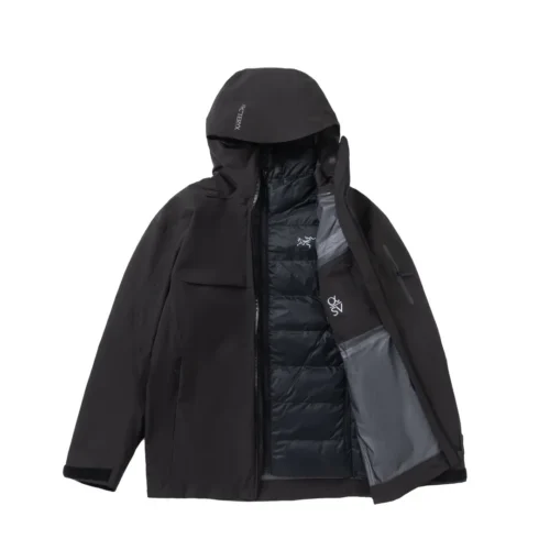 Replica Arc'teryx Macai Jacket GORE-TEX Black 3in1 Reps - RepLuxe