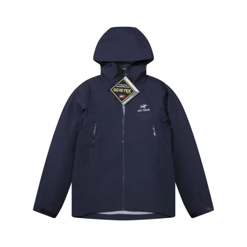 Replica Arcteryx Beta LT GORE-TEX Jacket Navy Reps - RepLuxe
