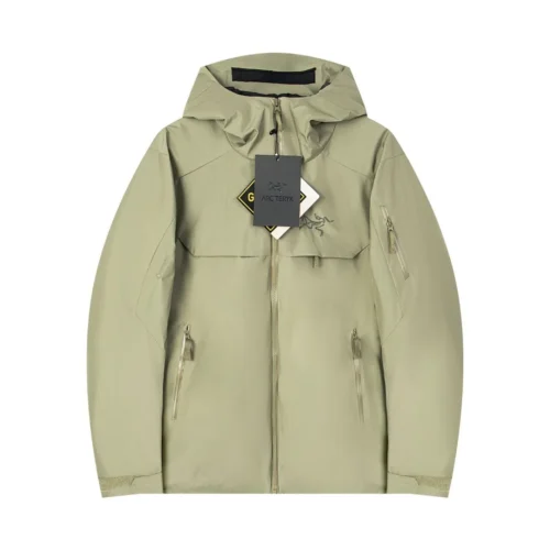 Replica Arc'teryx Macai Jacket Ethereal Green Hooded Reps - RepLuxe