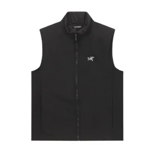 Replica Arcteryx Embroidered Vest Black Sleeveless Reps - RepLuxe