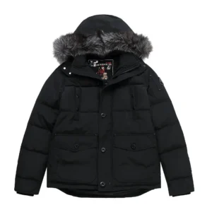 Replica Moose Knuckles Scissor 07 Down Jacket Black Reps - RepLuxe
