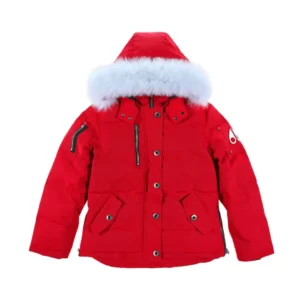 Replica Moose Knuckles Classic Bomber Jacket Red Reps - RepLuxe
