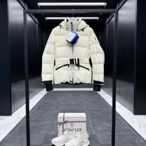 Replica Moncler Grenoble Tolima Down Jacket Ivory Short Reps - RepLuxe