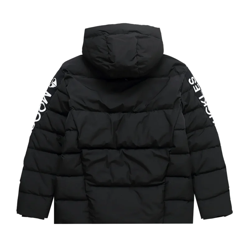 Replica Moose Knuckles Classic Pilot Puffer Jacket Black Reps - RepLuxe