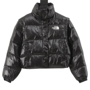 Replica The North Face 86L Down Jacket Black Cropped Reps - RepLuxe
