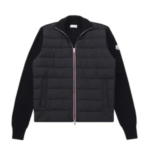 Replica Moncler M32 Knit Down Jacket Black Reps - RepLuxe