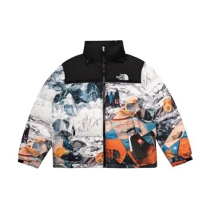 Replica The North Face Base Camp Down Jacket Multicolor Reps - RepLuxe