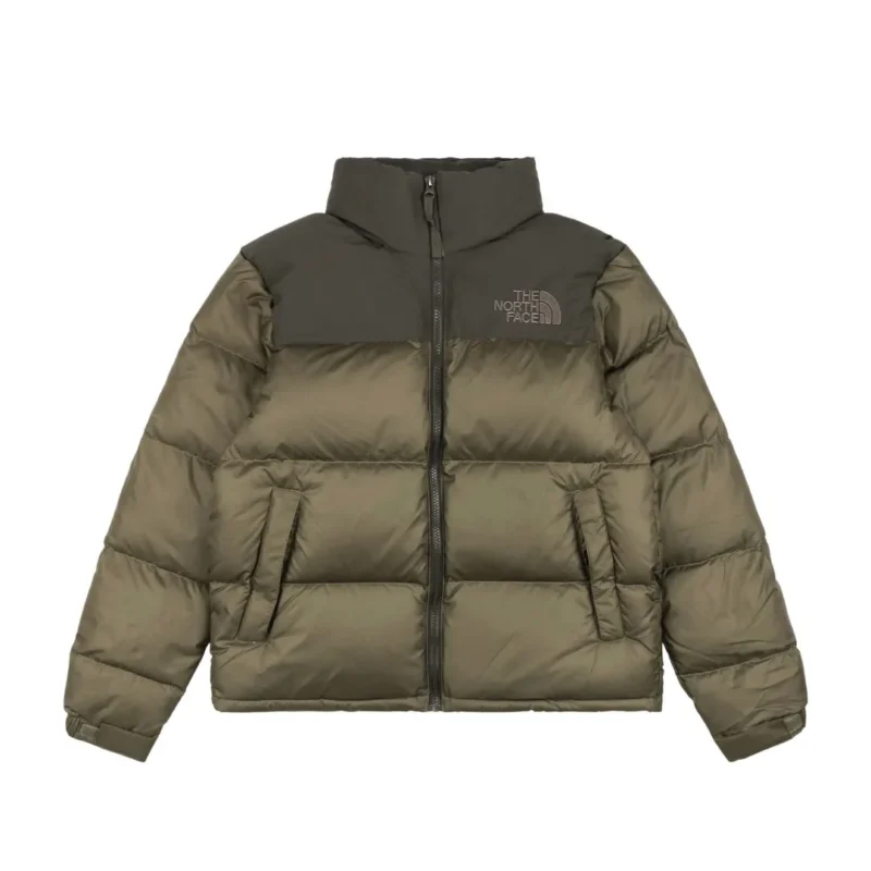 Replica The North Face 1996 Nuptse Jacket Olive Green Reps - RepLuxe