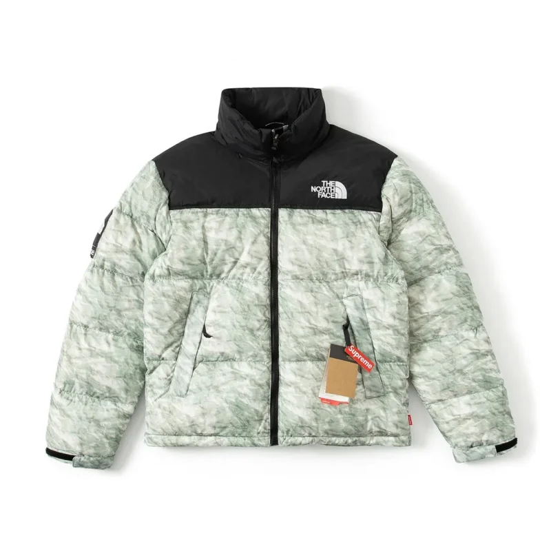 Replica The North Face Supreme TNF Crinkle Jacket Green Reps - RepLuxe