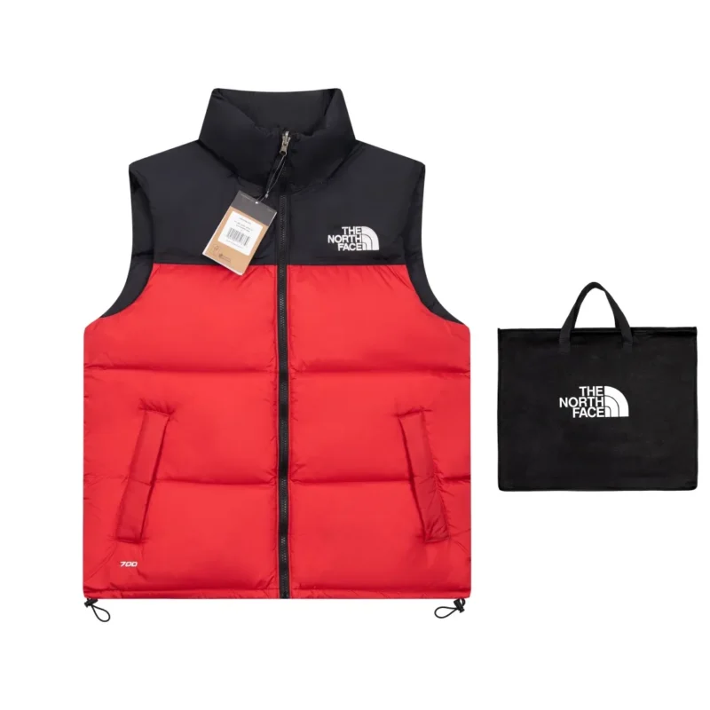Replica The North Face 1996 Nuptse Vest Red Classic Reps - RepLuxe