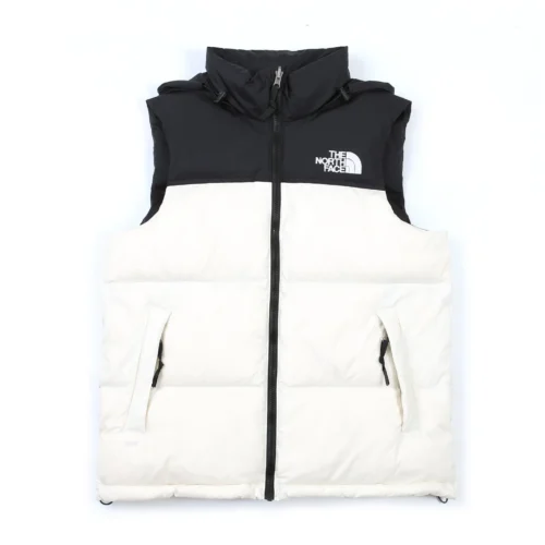src_0-247 Replica The North Face 1996 Nuptse Vest White Black Reps - RepLuxe