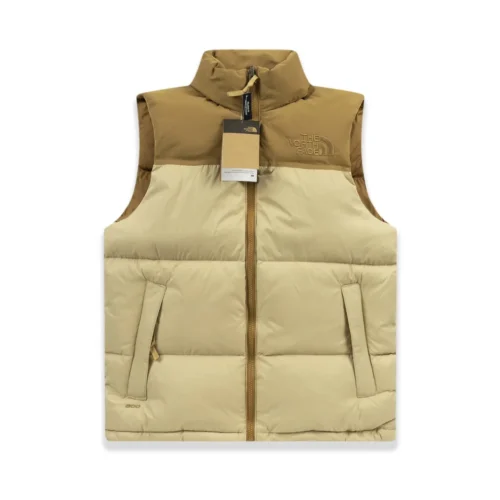 src_0-248 Replica The North Face 22Ss Down Vest Beige Reps - RepLuxe