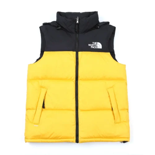 src_0-257 Replica The North Face 1996 Nuptse Vest Yellow Black Reps - RepLuxe