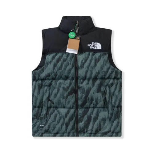 src_0-263 Replica The North Face 1996 Nuptse Vest Green Camo Reps - RepLuxe