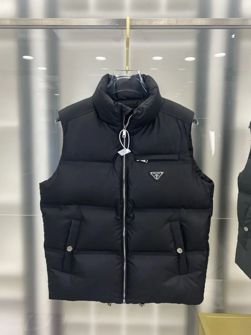 Replica Prada Re-Nylon Down Vest Black Regular Reps - RepLuxe