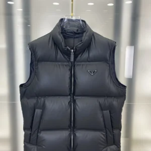 Replica Prada Tech Down Vest Black Quilted Reps - RepLuxe