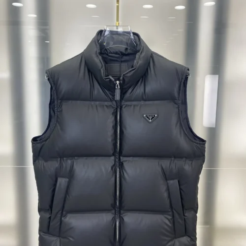 src_0-270 Replica Prada Tech Down Vest Black Quilted Reps - RepLuxe