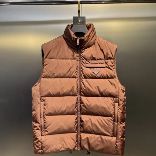 src_0-275 Replica Prada Minimalist Down Vest Brown Classic Reps - RepLuxe