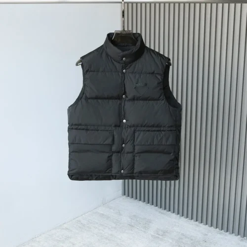 src_0-284 Replica Prada Re-Nylon Vest Cocoa Brown Classic Reps - RepLuxe