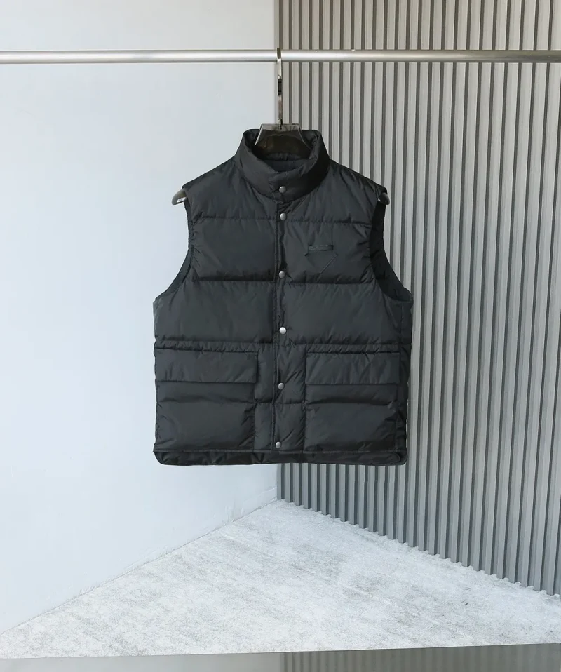 Replica Prada Re-Nylon Vest Cocoa Brown Classic Reps - RepLuxe