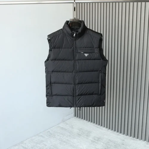 src_0-286 Replica Prada Re-Nylon Down Vest Cocoa Brown Reps - RepLuxe