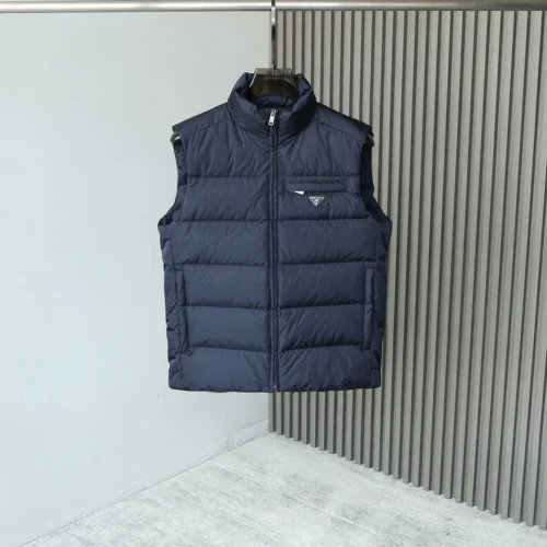 src_0-287 Replica Prada Re-Nylon Vest Cocoa Brown Classic Reps - RepLuxe