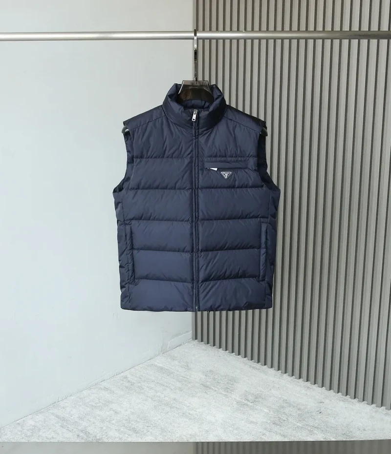 Replica Prada Re-Nylon Vest Cocoa Brown Classic Reps - RepLuxe