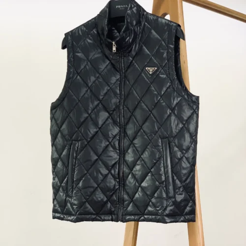 src_0-291 Replica Prada Quilted Down Vest Black Classic Reps - RepLuxe