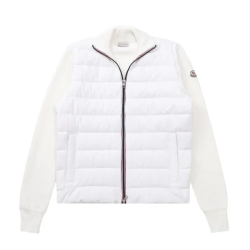 src_0-30 Replica Moncler M32 Knit Down Jacket White Reps - RepLuxe