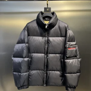 Replica Prada Praz Down Jacket Black Short Reps - RepLuxe