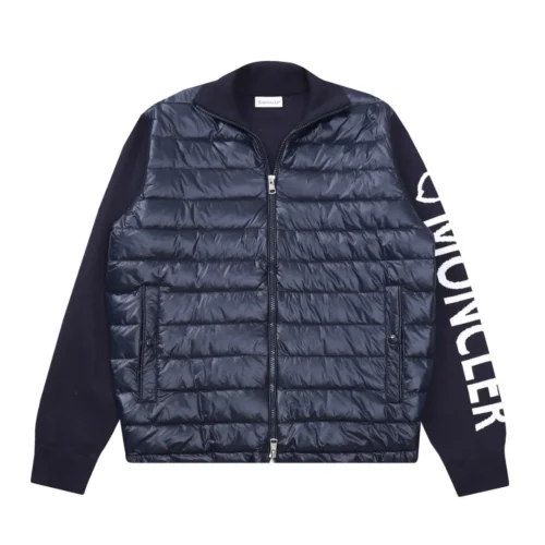 src_0-32 Replica Moncler M29 Knit Down Jacket Navy Blue Reps - RepLuxe