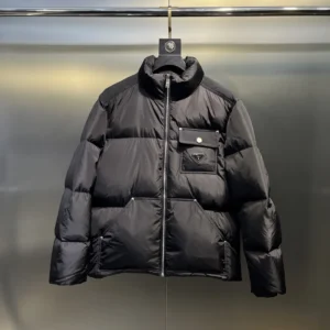 Replica Prada Down Jacket Black Quilted Style Reps - RepLuxe