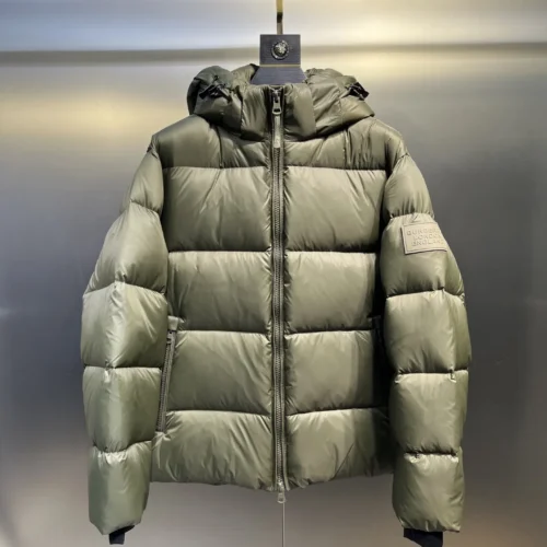 src_0-329 Replica Prada Down Jacket Olive Green Hooded Reps - RepLuxe