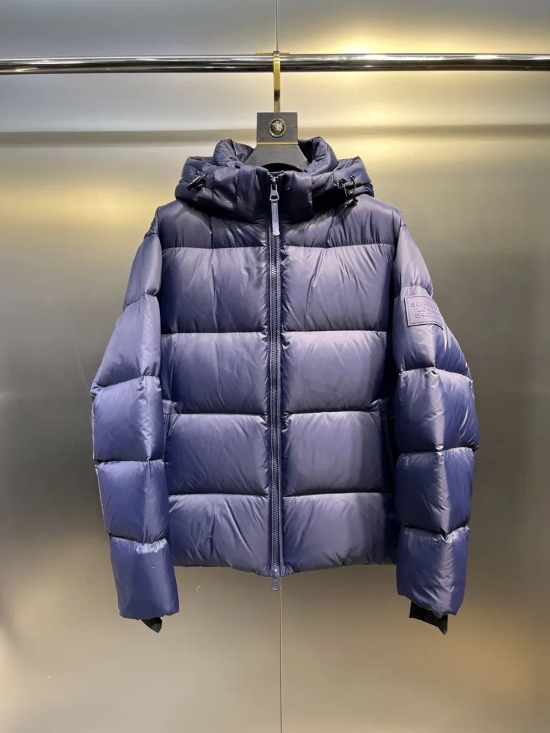 Replica Prada Down Jacket Hooded Blue Puffer Reps - RepLuxe