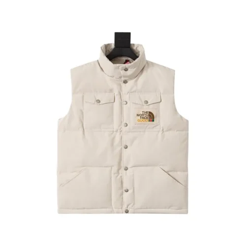 src_0-331 Replica THE NORTH FACE x GUCCI Down Vest Beige Reps - RepLuxe