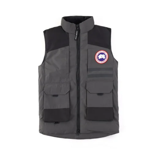 src_0-356 Replica Canada Goose Duncan 4157M Vest Black Utility Reps - RepLuxe