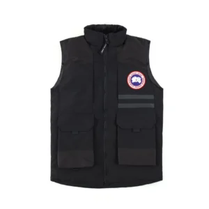 src_0-357 Replica Canada Goose Wyndham 388M Black Parka Reps - RepLuxe
