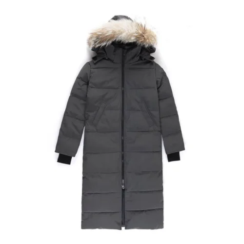 src_0-368 Replica Canada Goose Mystique 3035LB Black Parka Reps - RepLuxe