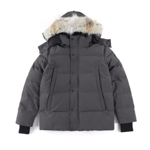 src_0-374 Replica Canada Goose Wyndham 388M Parka Grey Classic Reps - RepLuxe