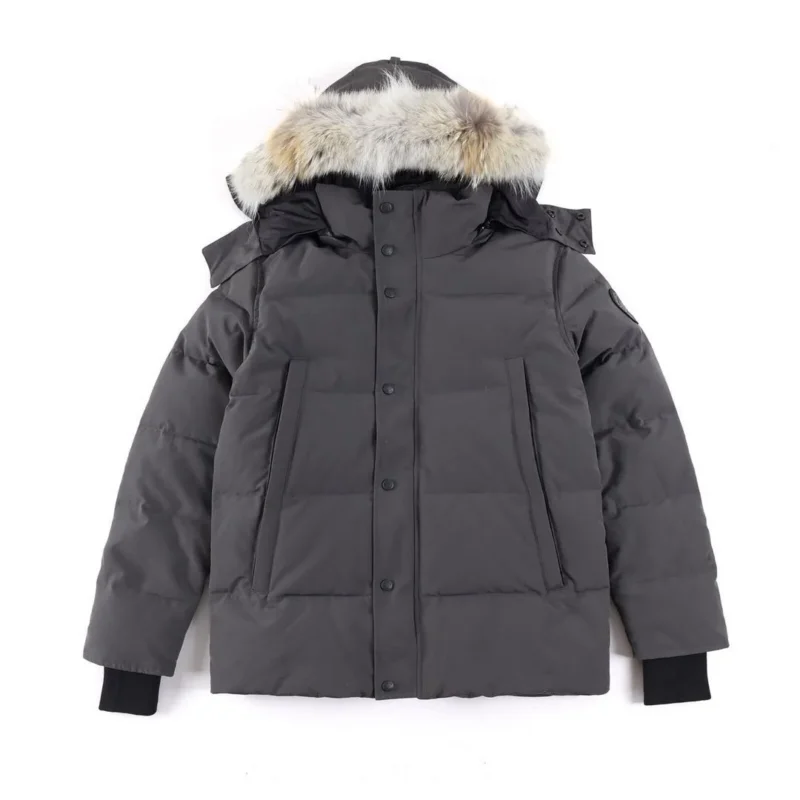 Replica Canada Goose Wyndham 388M Parka Grey Classic Reps - RepLuxe