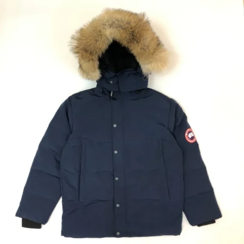 src_0-376 Replica Canada Goose Wyndham 388M Parka Navy Blue Reps - RepLuxe